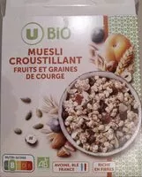 Zuckermenge drin Muesli croustillant fruits et graines de courge