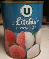 含糖量 Litchis dénoyautés