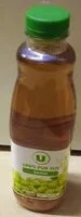 İçindeki şeker miktarı Raisin blanc 100% pur jus