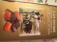 Jumlah gula yang masuk Jacques klaus chocolat fourre caramel