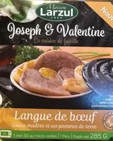 含糖量 Langue de bœuf sauce madère et ses pommes de terre
