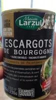 İçindeki şeker miktarı Escargots de Bourgogne