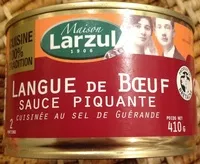 含糖量 Langue de boeuf sauce piquante