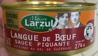 含糖量 Langue de Boeuf Sauce piquante