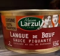 İçindeki şeker miktarı Langue de bœuf sauce piquante
