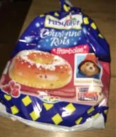 Jumlah gula yang masuk Couronne des rois framboises
