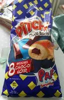 Zuckermenge drin Pitch Choco Barre noir x 8