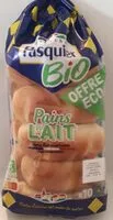 入っている砂糖の量 Pains au lait
