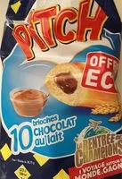 Cantidad de azúcar en 10 brioches au chocolat au lait