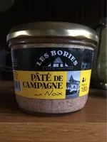 Pates de campagne aux noix