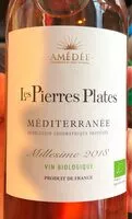 Sucre et nutriments contenus dans Amedee vignerons en parc narturel