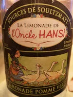 Sucre et nutriments contenus dans Les limonades de l oncle hansi