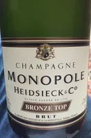 Suhkur ja toitained sees Heidsieck co monopole