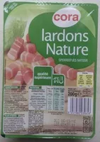 Cantidad de azúcar en Lardons nature