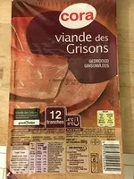 चीनी की मात्रा Viande des grisons