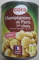 Suhkru kogus sees Champignons de Paris 1er choix