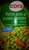 Petit spois et carottes en conserve