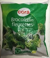 Jumlah gula yang masuk Brocolis en fleurettes