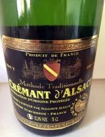 Sucre et nutriments contenus dans L-ame du terroir cremant