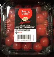 चीनी की मात्रा Tomates Cerises Cherry Baby