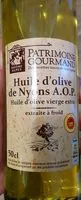 Sokerin määrä sisällä Huile d'olive de Nyons AOP