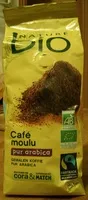 İçindeki şeker miktarı Café moulu pur arabica