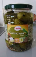 Sokerin määrä sisällä Cornichons aigre doux 720