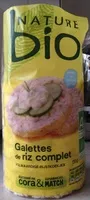 Jumlah gula yang masuk Galettes de riz complet