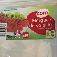 Cantidad de azúcar en Merguez de volaille