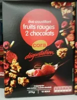 Cantidad de azúcar en Duo croustillant fruits rouges 2 chocolats