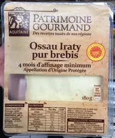 चीनी की मात्रा Ossau Iraty pur brebis (36,4% MG)