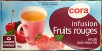 Suhkru kogus sees Infusion Fruits rouges
