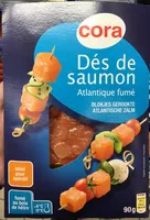 Amount of sugar in Dés de saumon Atlantique fumé