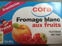 İçindeki şeker miktarı Fromage blanc aux fruits