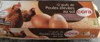 入っている砂糖の量 Oeufs de poules élevées au sol
