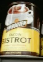 Sokerin määrä sisällä Chicorée café soluble