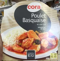 Cantidad de azúcar en Poulet Basquaise et son riz