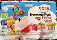 入っている砂糖の量 Fromages Frais aux Fruits