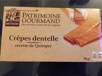 Sokerin määrä sisällä Crepes dentelle