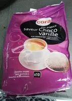 Suhkru kogus sees pur arabica saveur choco vanille