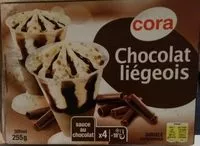 Glace chocolat liegeois