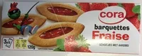 Suhkru kogus sees Barquettes Fraise