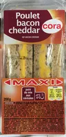 Zuckermenge drin Poulet Bacon Cheddar maxi