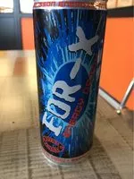 Quantité de sucre dans For-X cannette 250 ml
