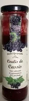 Amount of sugar in Coulis de cassis