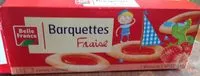 Suhkru kogus sees Barquettes fraise