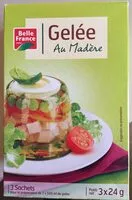 Dehydrated madeira wine aspic