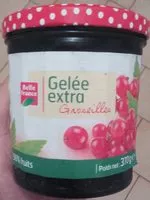 入っている砂糖の量 Gelée extra Gorseilles
