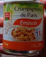 含糖量 Champignons de Paris Emincés