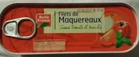 Quantité de sucre dans Filets de maquereaux sauce tomate et basilic